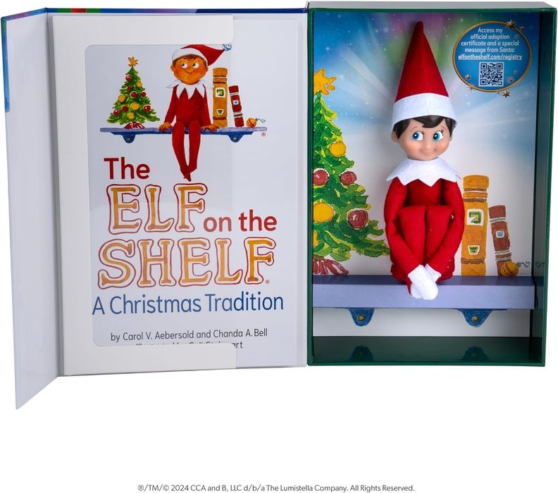 Коледен комплект с елф - The Elf on the shelf