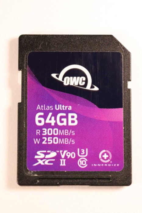 Карта памет 64GB OWC Atlas Ultra SD UHS-II U3 (V90) R300/W250