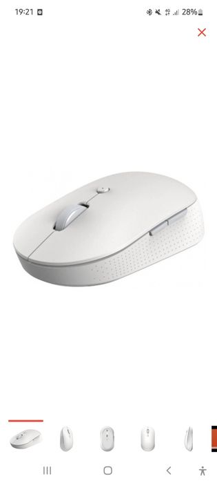 Продам новую  блютуз Мышь Xiaomi Mi Dual Mode Wireless Mouse Silen