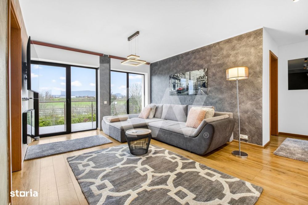 Inchiriere casa moderna cu 4 dormitoare, teren 1300 mp - zona Stupini,