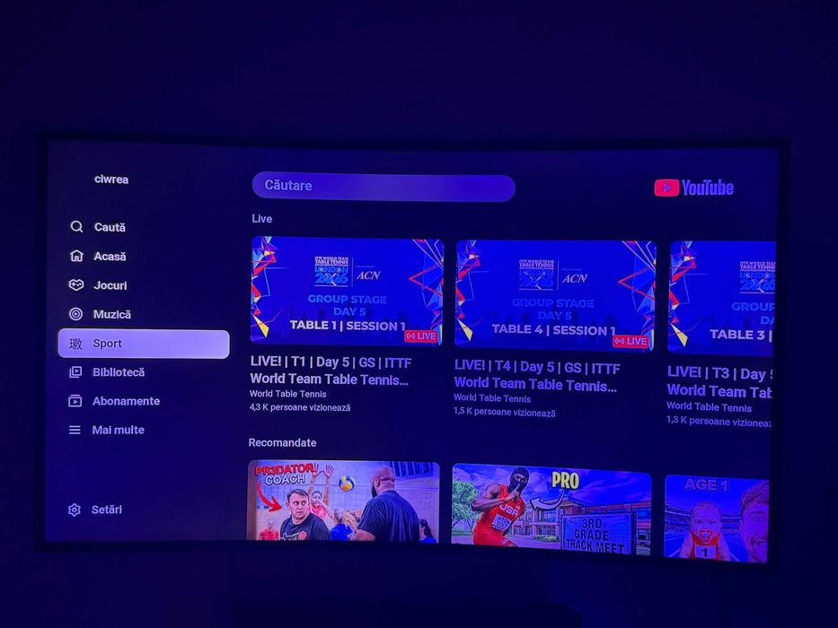 Tv Samsung 49KU6172 123cm Ultra HD 4K Clasa A