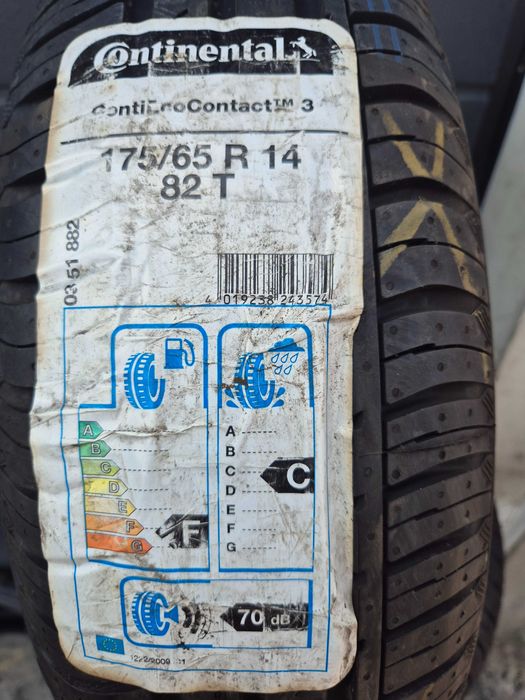 1 Anvelopa de VARA - 175/65/14 82T - Continental Conti Eco Contact 3 - NOUA - DOT 2015 !