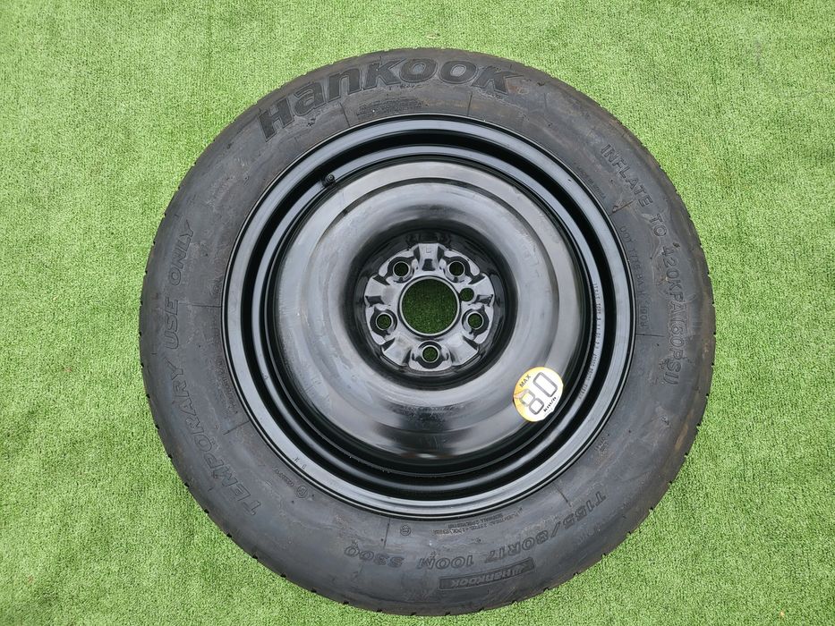 Резервна гума патерица 17 5х114,3 66,1мм. Нисан,Дачия,Nissan,Dacia