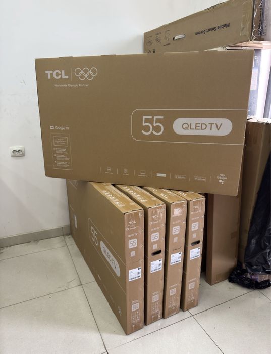 Телевизоры TCL 55T6D QLED 60Hz по оптовой цене
