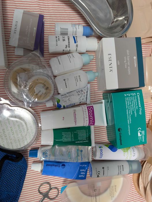 Pungi colo/ileo stoma + kit îngrijire