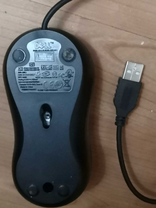 Mouse DELL Optical, cu cablu USB