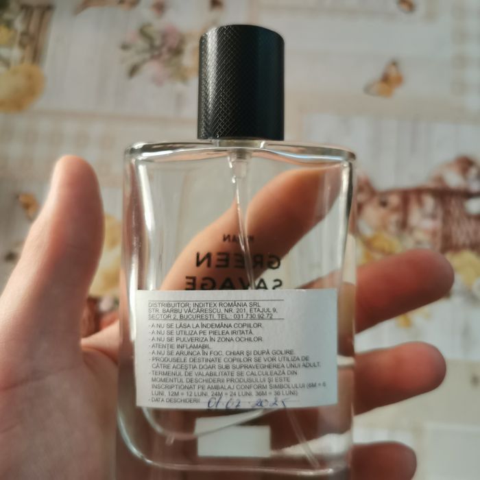 Vand parfum Zara Green SAVAGE