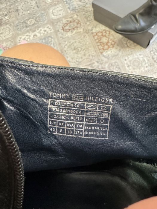 Сапоги Tommy Hilfiger демисезонные