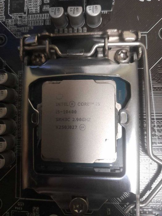 Продам комплект: Corex H510M + Intel Core i5-10400 + Cooler Master