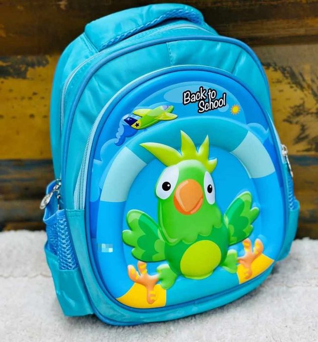 Детска ученическа чанта с щампована твърда карикатура за предучилищна