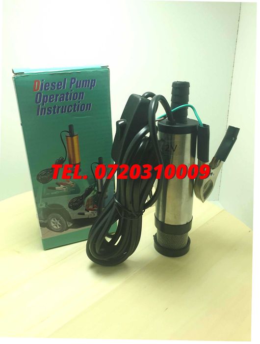 Pompa Transfer Combustibilelectrica12vprofesionala Submersibila