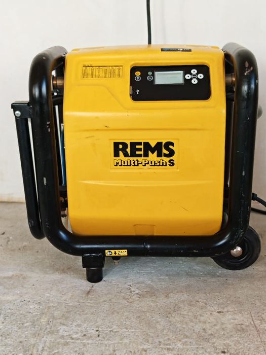 REMS Multi-Push S – Професионален промивен и изпитвателен компресор