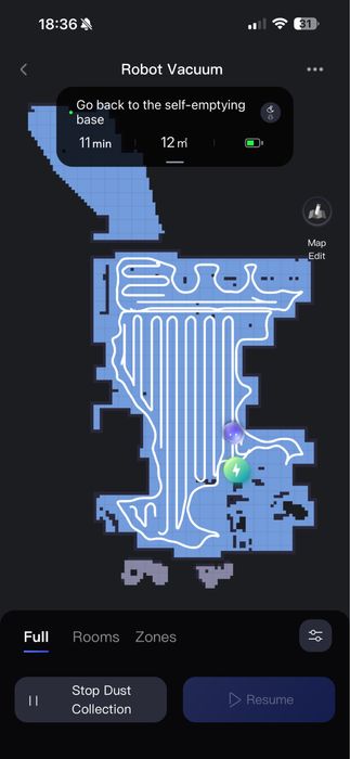 Aspirator robot Eureka E10s complet si functional