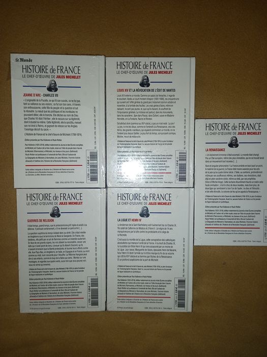HISTORIE DE FRANCE-Лот книги Историята на Франция