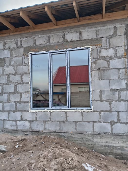 Установка пластик окна