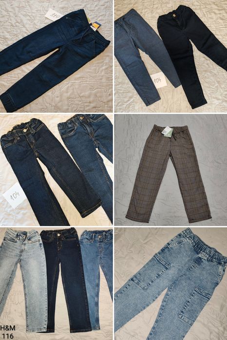 Дънки детски за момичета H&M у други нови и запазени