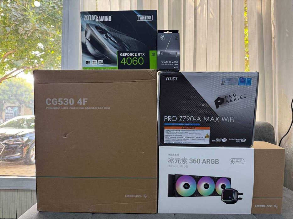 O'yinlar uchun Kuchli DDR5 Kompyuter