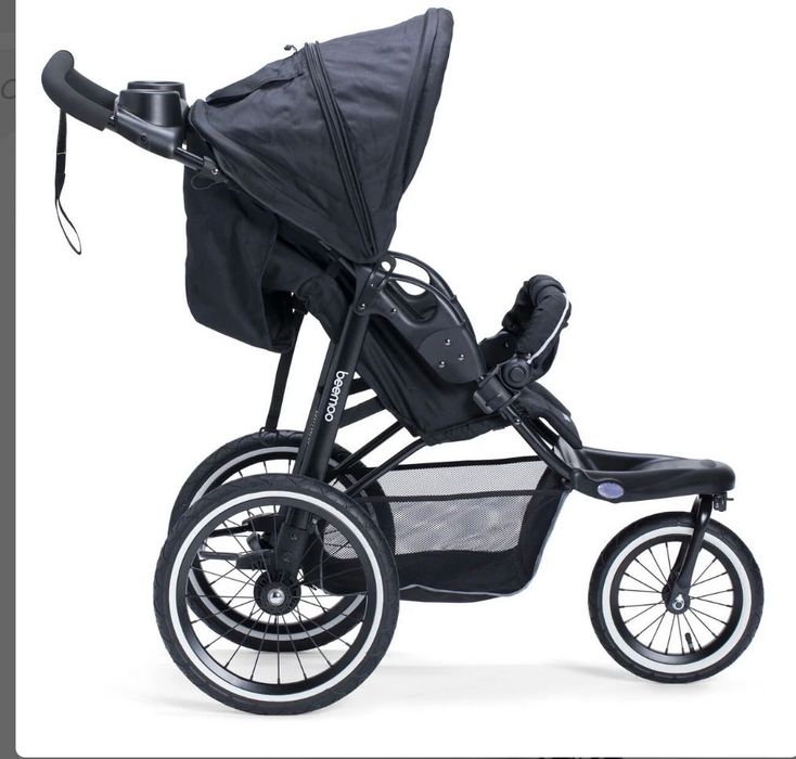 Carucior cu roti mari