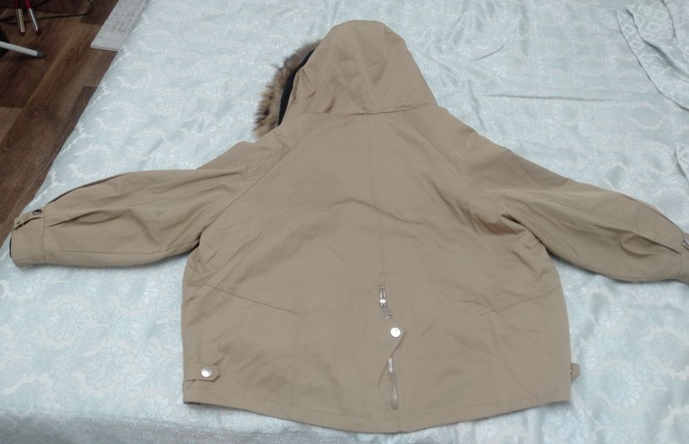 Парка зимняя короткая