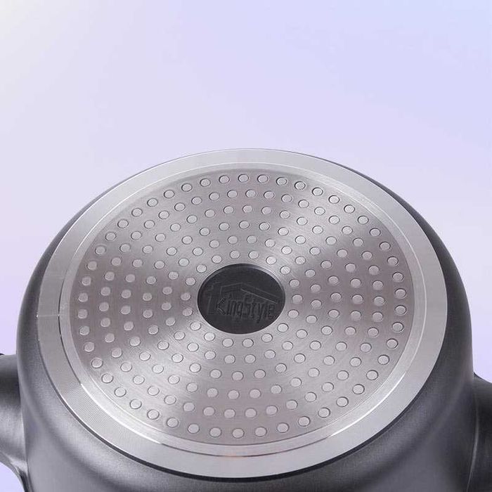 Голяма тенджера с капак 30.5 см подходяща за всички видове котлони