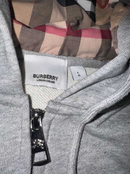 Зип худи burberry