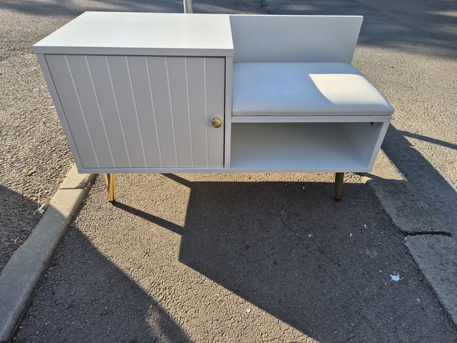 Bancă cu  pantofar HOMCOM