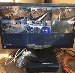 Установка видеонаблюдение и интернета