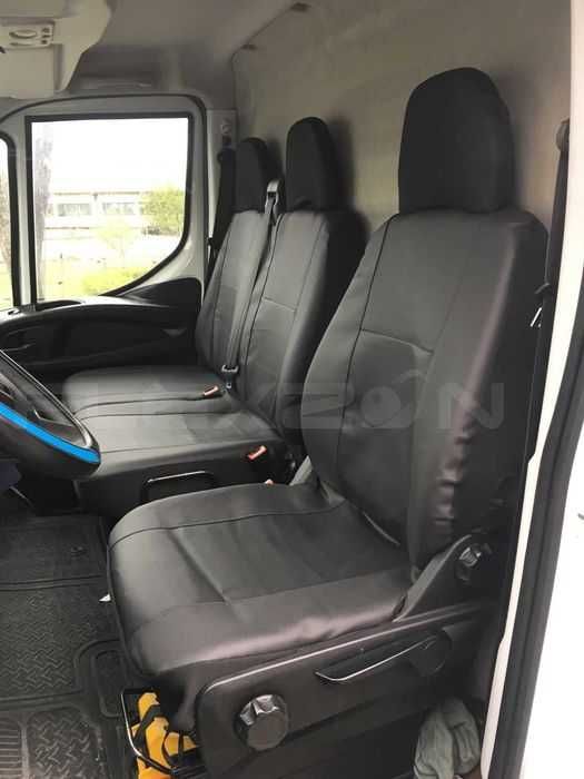 2+1 Комплект Калъфи За Седалки За Ивеко Iveco Дейли Daily 2016+ Нови