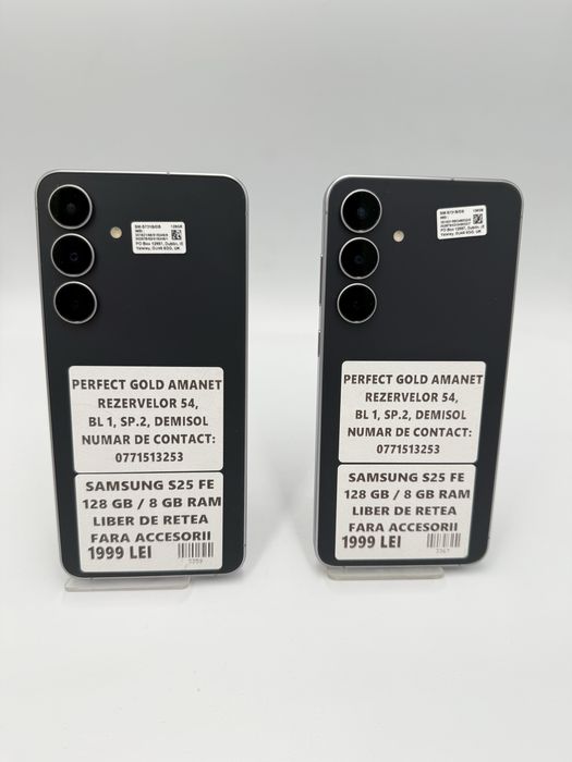 Samsung S25 FE 128/8 GB RAM Coduri 3359, 3367