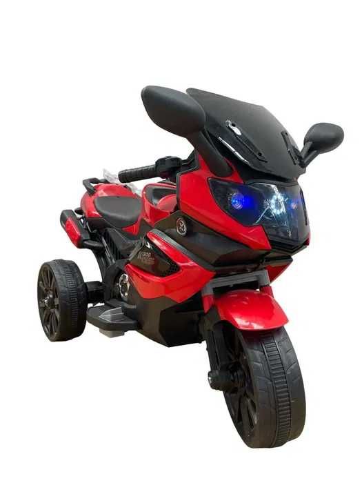 Motocicleta electrica pentru copii 12V 2 Motoare Rosu / Albastru