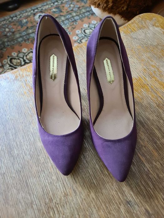 Pantofi stiletto mov, marimea 38