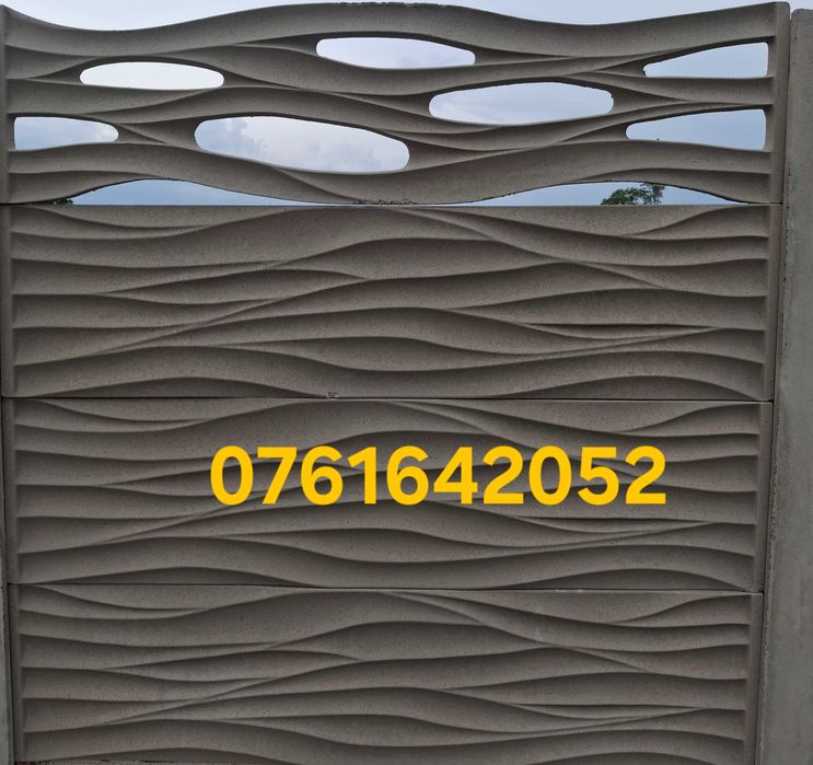 Producem.  gard de  beton : si Confecții metalice doar pe Comanda