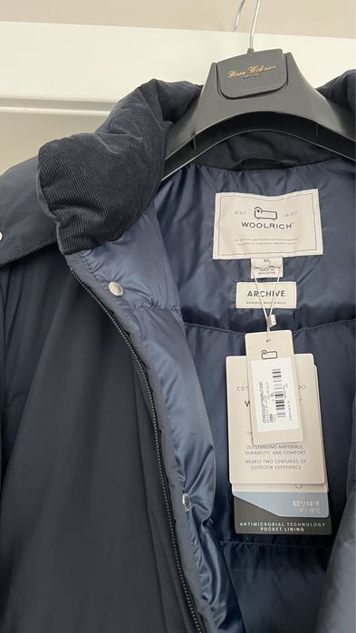 Новый мужской пуховик woolrich