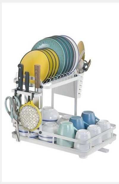Подставка для хранения столовых приборов, сушилка для посуды