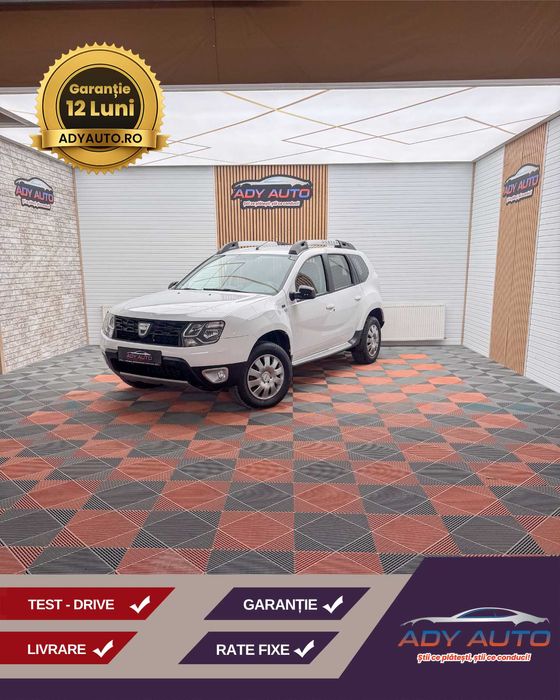 Dacia DUSTER 1,5 DCI  4X4 An 2017 / 10 . 73 000 km . RAR+ITP . Garantie 12 luni .Rate fixe