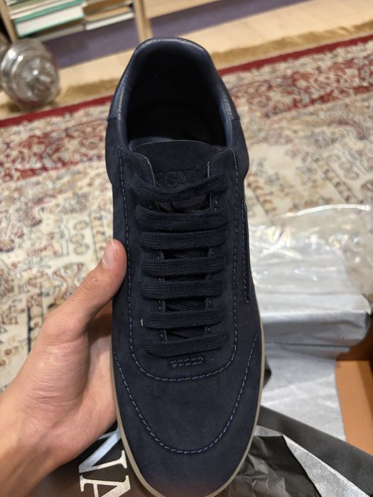 Zegna shoes ( dark blue)