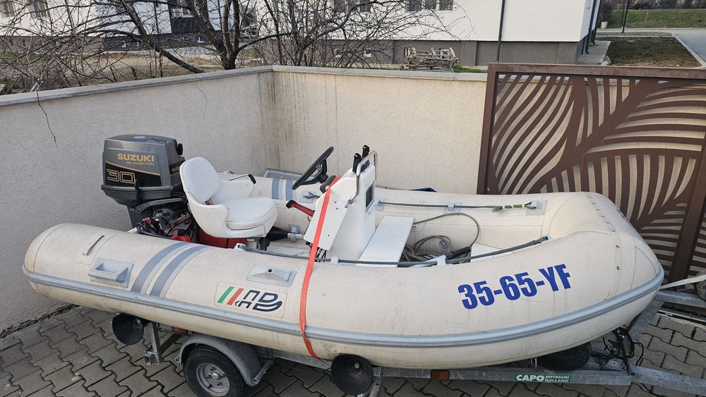 Ansamblu barca Rib + motor + peridoc