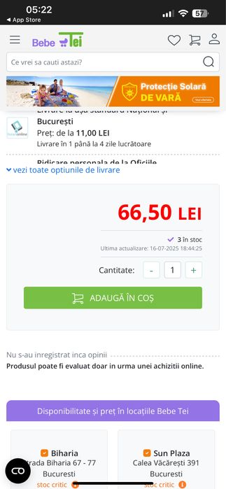 Set de 2 cearceafuri pt patuț cu elastic