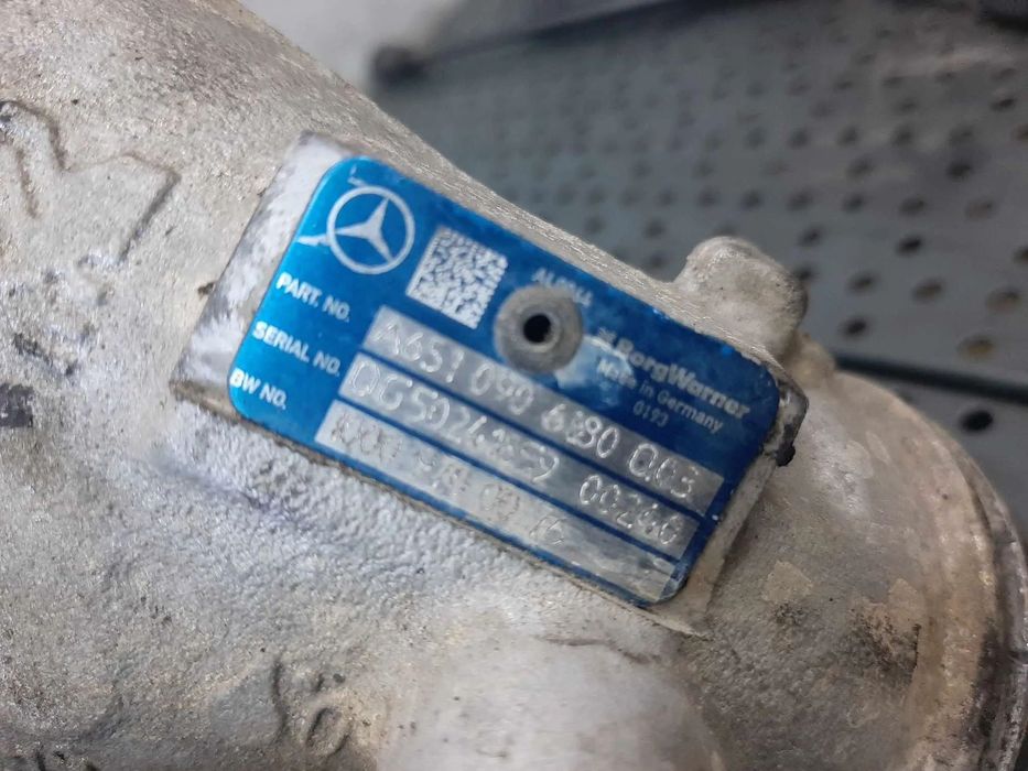 turbina biturbo 2.2 cdi  mercedes c-class w204 e-class w212 euro 5 a6510906180  54391030275