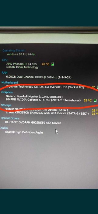 Placa video nvidia gtx 750 2gb ddr5 128 bit