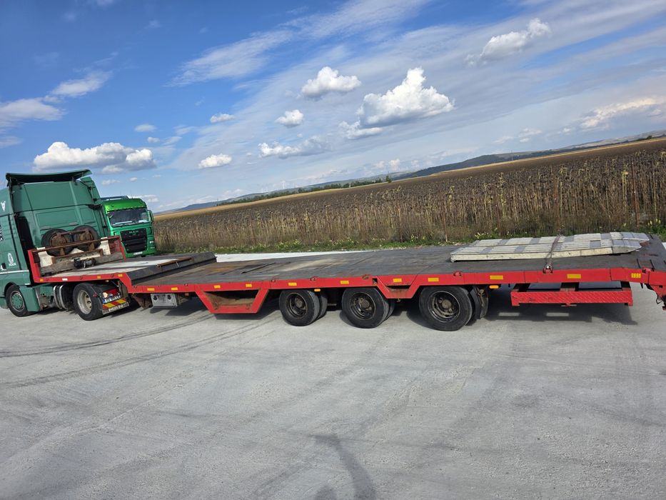 Kassbohrer trailer 3 axe troliu