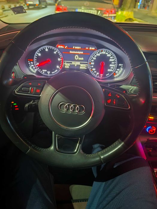 Audi A6, C7 2016 Алкантара