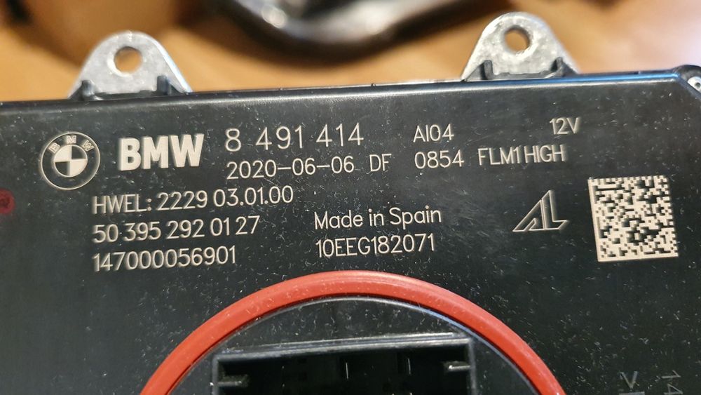 Set NOU calculator modul droser far led semnalizare drl BMW 5 g30 g31