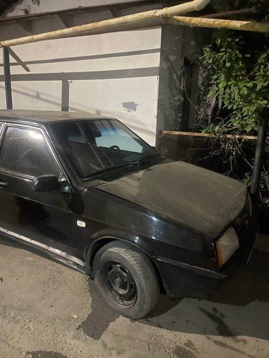 Ваз 2109 черная после ДТП