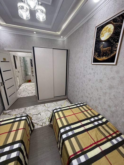 Чиланзар 2-кв, 3/2/4 переделан в 4х ком, Евроремонт с мебелью и тех