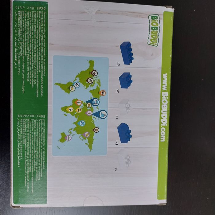 Детски занимателни играчки - конструктор и пъзел 2 в 1