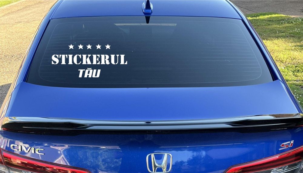 Sticker / stickere auto la comanda