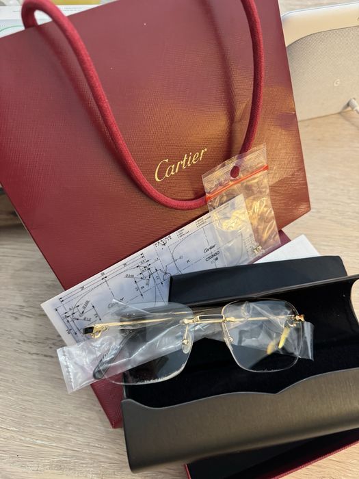 Cartier Premiere de Cartier,rama vedere ultralight,gold/black,produs original!