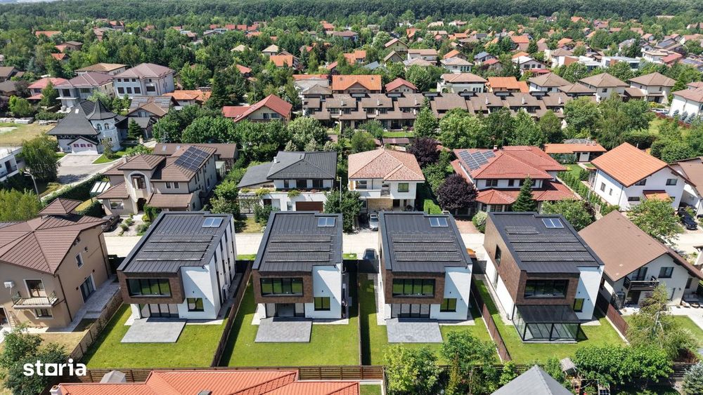 Corbeanca-Paradisul Verde | Vila nZEB 230 mp si teren de 350 mp