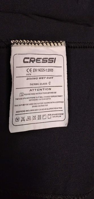 Costum neopren,barbatesc, Cressi Diver 7mm,mărime xxl-6 +bonus